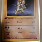 Machop [1st Edition] 59/82 Pokemon Team Rocket card - pikkukuva 2
