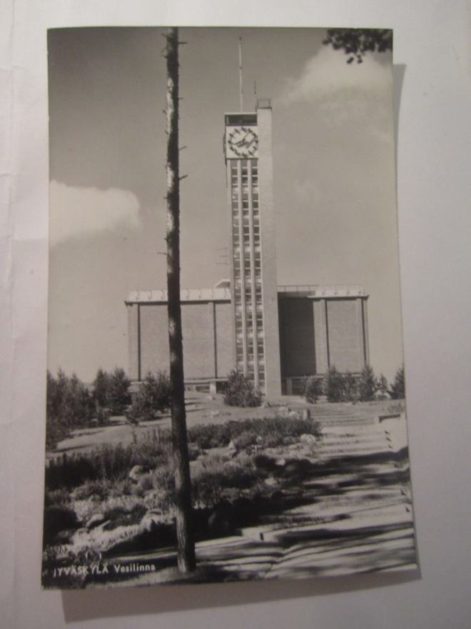 VANHA Postikortti Jyväskylä 1950-l  Alkup.Mallikappale