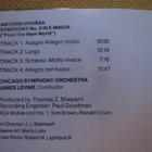 Chicago Symphony Orchestra: Antonin Dvorak CD - pikkukuva 2
