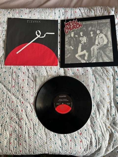 METAL CHURCH: BLESSING IN DISGUISE LP US 1989