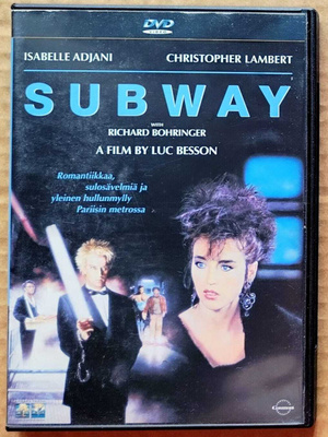 Luc Besson: SUBWAY – Suomi-DVD 1985 / 2003 - Isabelle Adjani