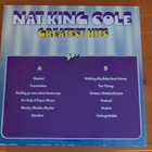 Nat King Cole:Greatest Hits LP. - pikkukuva 2