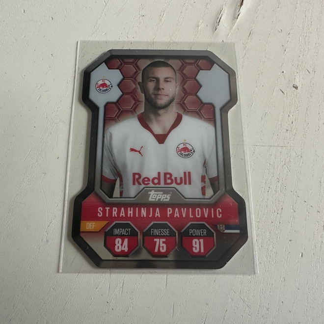 Topps Match Attax 24-25 Chrome Shield Strahinja Pavlovic