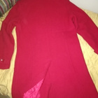 Premoda-punainen 44/42 =L /XL) isonappinen talvi takki - pikkukuva 2