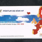 Islanti 1997 - Europa CEPT 45kr vihko  ++ - pikkukuva 1