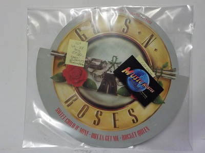 GUNS N ROSES - SWEET CHILD O MINE EX-/EX- UK 1988 10"