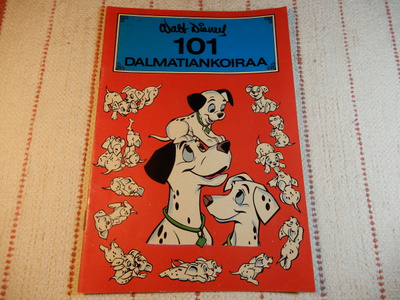 101 DALMATIANKOIRAA  WALT DISNEY  1976