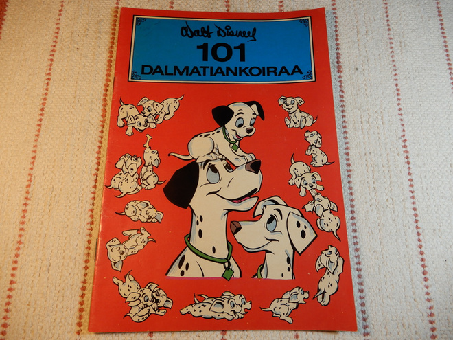 101 DALMATIANKOIRAA  WALT DISNEY  1976