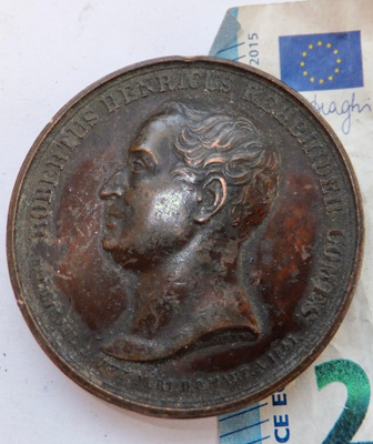 VANHA Mitali Venäjä Suomalainen Kreivi Rehbinder Utkin 1841
