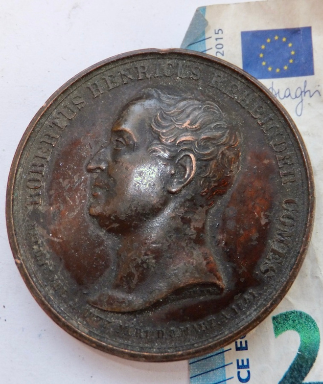 VANHA Mitali Venäjä Suomalainen Kreivi Rehbinder Utkin 1841