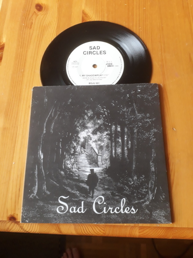 Sad Circles - My Shadowplay 7" ps 1989 uusi aalto