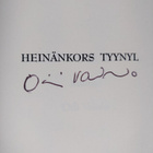 Oili Vainio : Heinänkors tyynyl : runoja (signeerattu) - pikkukuva 3
