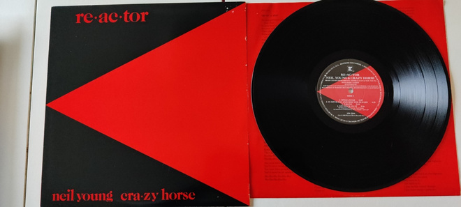 Neil Young  - Reactor  vinyyli lp