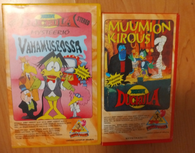 Kreivi duckula vhs 2kpl