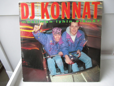 DJ KONNAT - MAAILMAN LYHIN ELÄMÄ LP