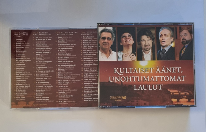 KULTAISET ÄÄNET, UNOHTUMATTOMAT LAULUT 4 CD (VALITUT PALAT)