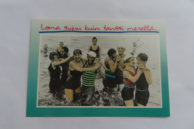 Loma sujuu kuin tanssi merellä....  (Karto)