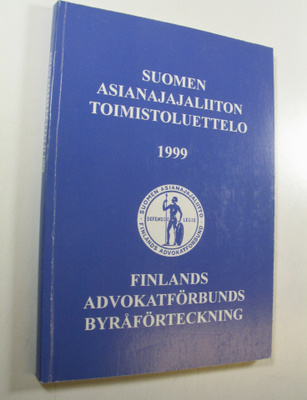 Suomen asianajajaliiton toimistoluettelo 1999