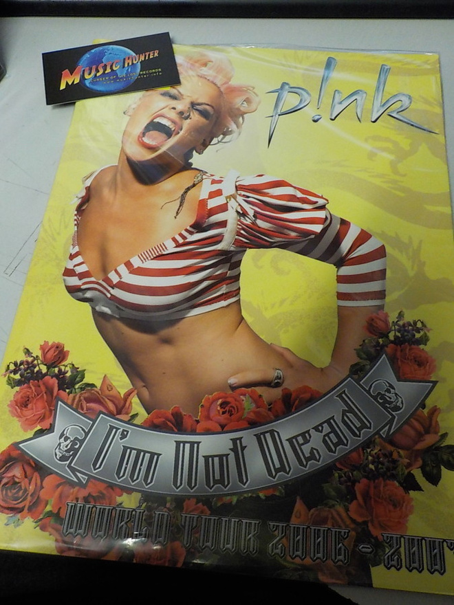 P!NK - I'M NOT DEAD WORLD TOUR 2006-2007 KIERTUEKIRJA