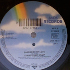 TRANSVISION VAMP :: LANDSLIDE OF LOVE+2 : VINYYLI 7 " 1989 - pikkukuva 3
