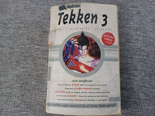 PS1 - Tekken 3 Secrets Strategies Solutions SyyS ALE!