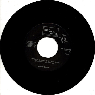 JIMMY RUFFIN: Maria / Living In A World Created For Mys   7"