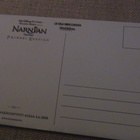 Narnian tarinat Prinssi Kaspian mainos postikortti 2008 - pikkukuva 2