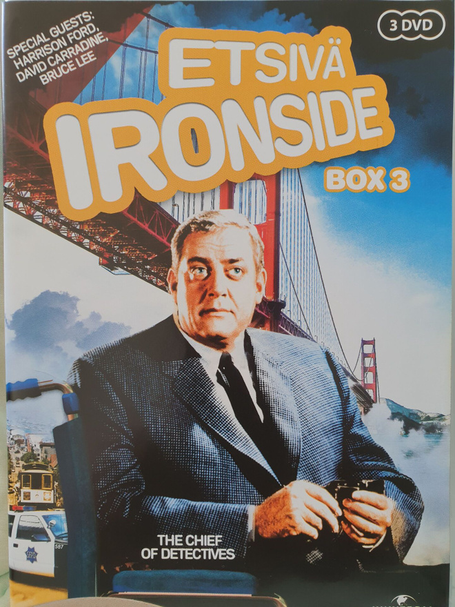 Etsivä Ironside - kausi 1 box 3 DVD