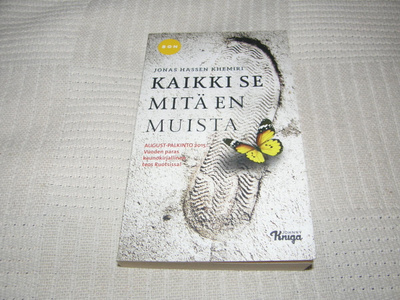 Jonas Hassen Khemiri Kaikki se mitä en muista -pok