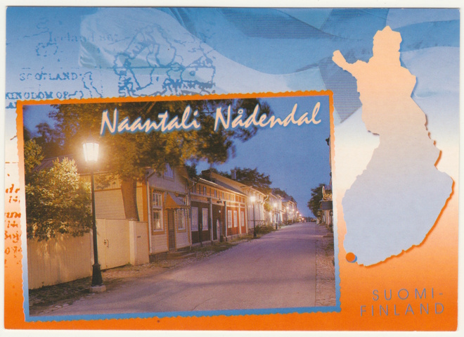 Naantali vanhaakaupunkia