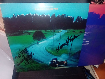LP SUZZIES ORKESTER Bara stjärnorna vet ( SIGNED )