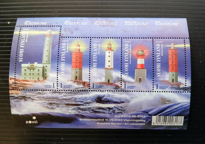 2003 Suomi, Majakat 5kpl 1-luokan merkkejä