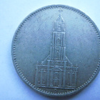 Natsi-Saksa 5 Reichsmark 1935 D Potsdam Garrison Church - pikkukuva 1
