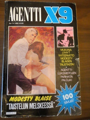 Agentti X9 # 1/1986