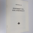 Festskrift till Stig Strömholm - pikkukuva 1