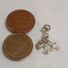 Hopea Usko toivo rakkaus riipus hela Charm 925 - pikkukuva 2