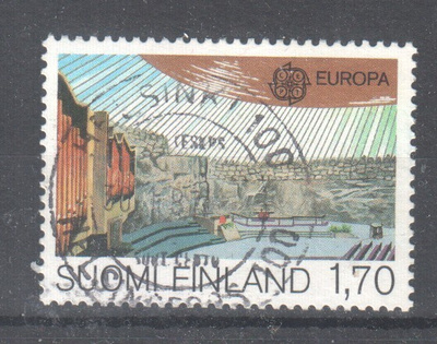 1983 Europa  Cept  1,7 mk LLo leimalla
