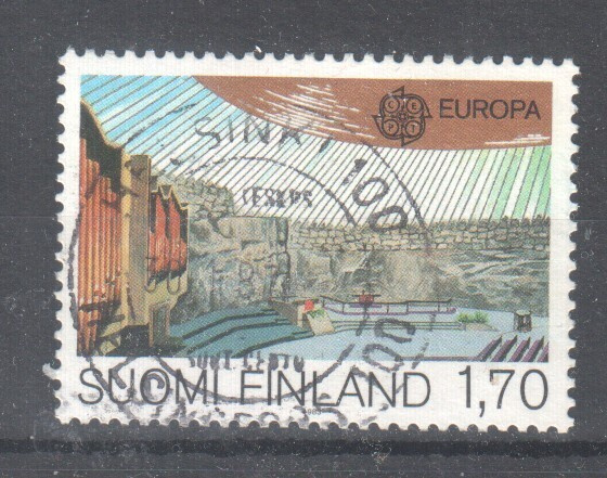 1983 Europa  Cept  1,7 mk LLo leimalla