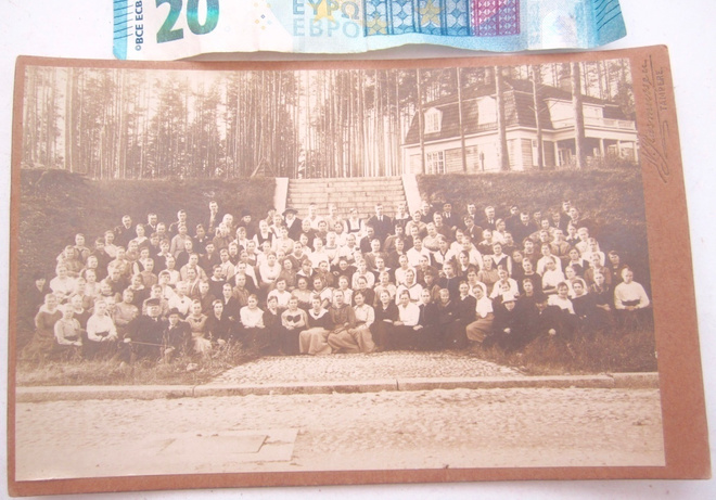 VANHA Kabinetti Valokuva Tampere 1919