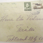 VANHA FDC Ensipäivä Kuori 20.3.1944 - pikkukuva 1