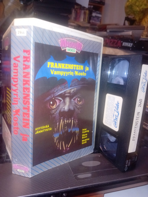 VHS Frankenstein ja Vampyyrin kosto ( SIS POSTIKULU )