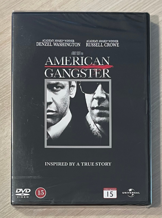 Ridley Scott: AMERICAN GANGSTER (2007) Russell Crowe (UUSI)
