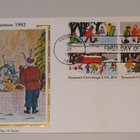 USA FDC nelilöllä Christmas 1982 Colorano "Silk" - pikkukuva 1