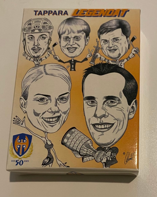 Tappara Legendat 1955-2005 pelikortit, avaamaton