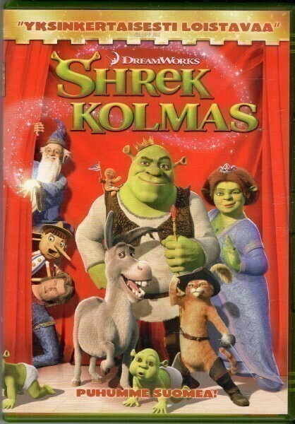 Shrek Kolmas (Puhuttu suomeksi / ruotsiksi)