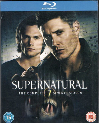Supernatural season 7	(73 111)	UUSI	-GB-	BLU-RAY	slipcase,	(