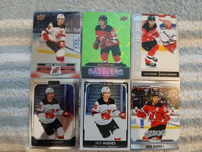 Jack Hughes x 6kpl / New Jersey Devils