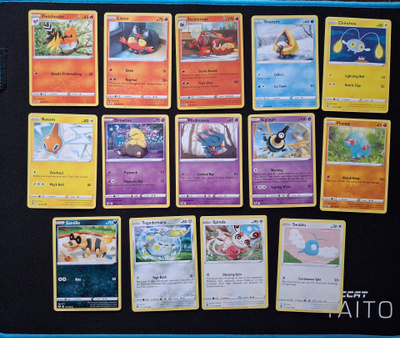 Pokemon kortit 14kpl (#49 Silver Tempest)