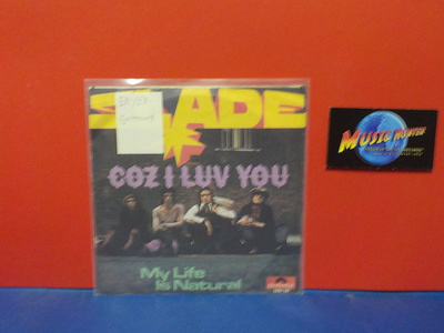 SLADE - COZ I LUV YOU EX-/EX- GER 7"