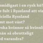 Anna-Lena Laurén: "De är inte kloka, de där ryssarna" - pikkukuva 3